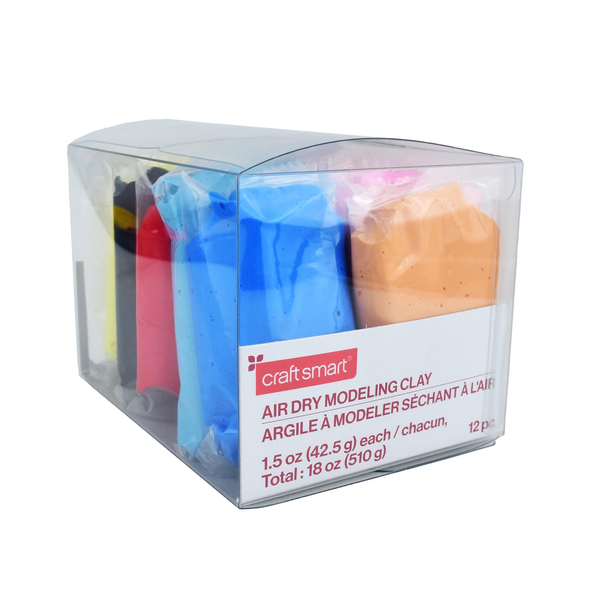 Air Dry Modeling Clay 12 Color Pack by Craft Smart®